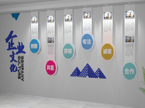 娄底企业文化墙需要传递什么办公文化？