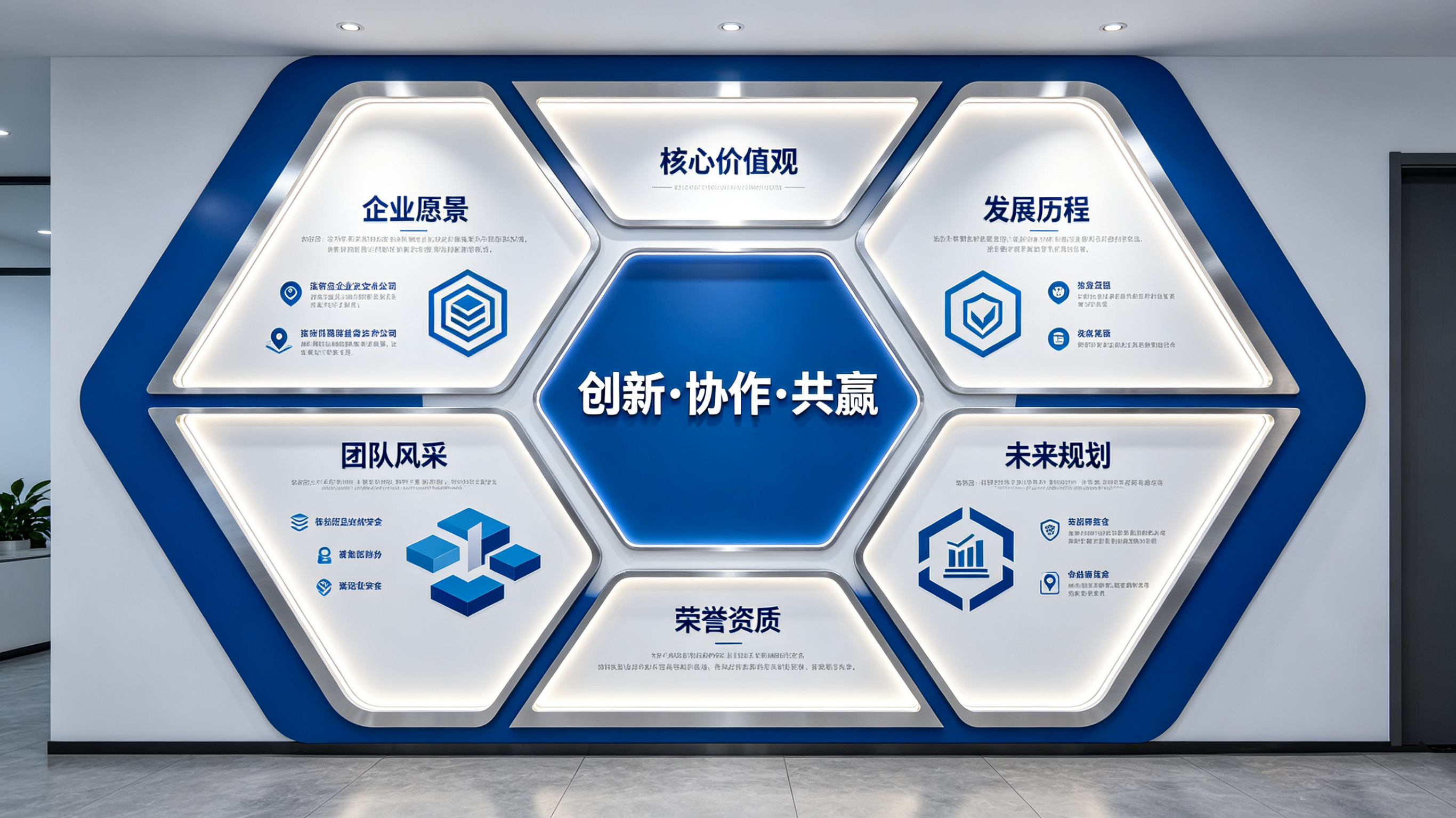 娄底企业文化墙六边形避坑指南（新手常犯5个错误）